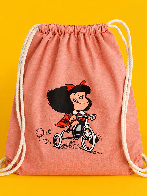 Morral de algodón reciclado