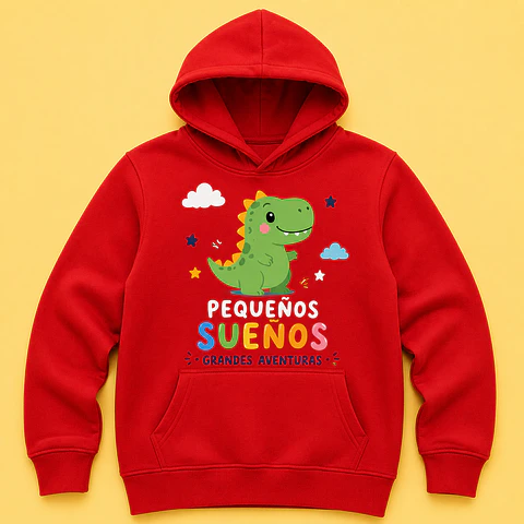 Polerón niño canguro 1 estampado