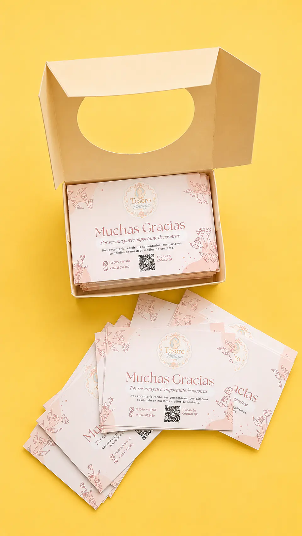 Tarjetas de presentación opalina lisa 1