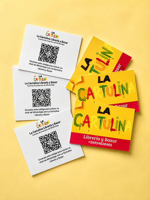 Tarjetas de presentación doble impresión