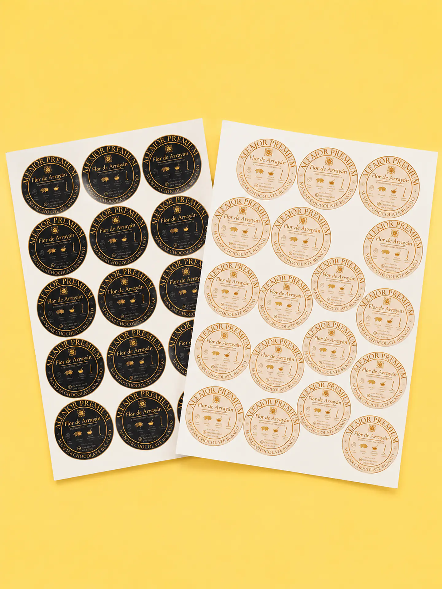 Stickers  5x5 cm   (50 unidades) 1