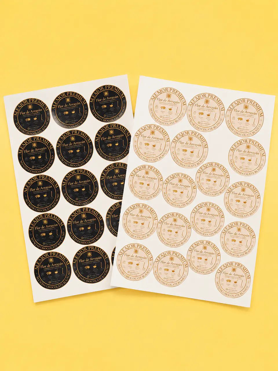 Stickers  5x5 cm   (50 unidades) 1