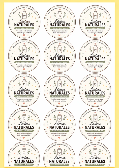 Stickers 7x7 cm   (50 unidades)