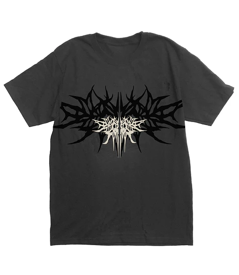 Polera tribal dark grey 