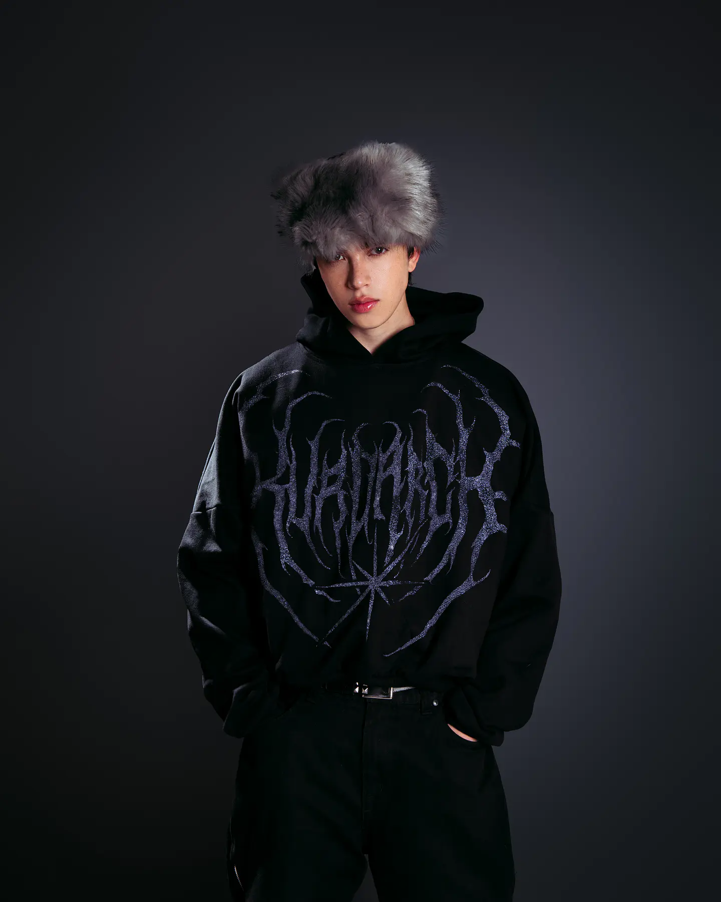 Tribalglitter hoodie 3