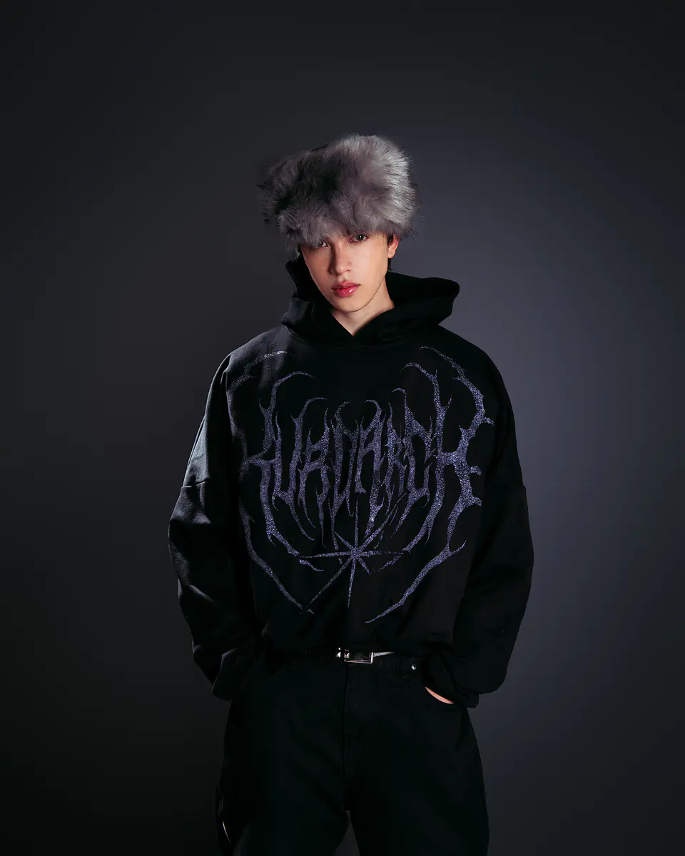 Tribalglitter hoodie 3