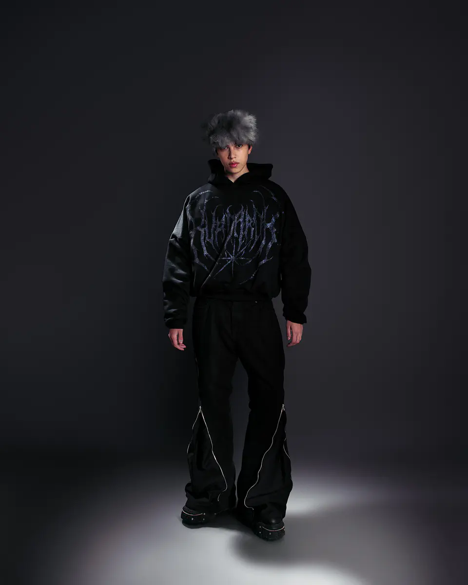 Tribalglitter hoodie 6