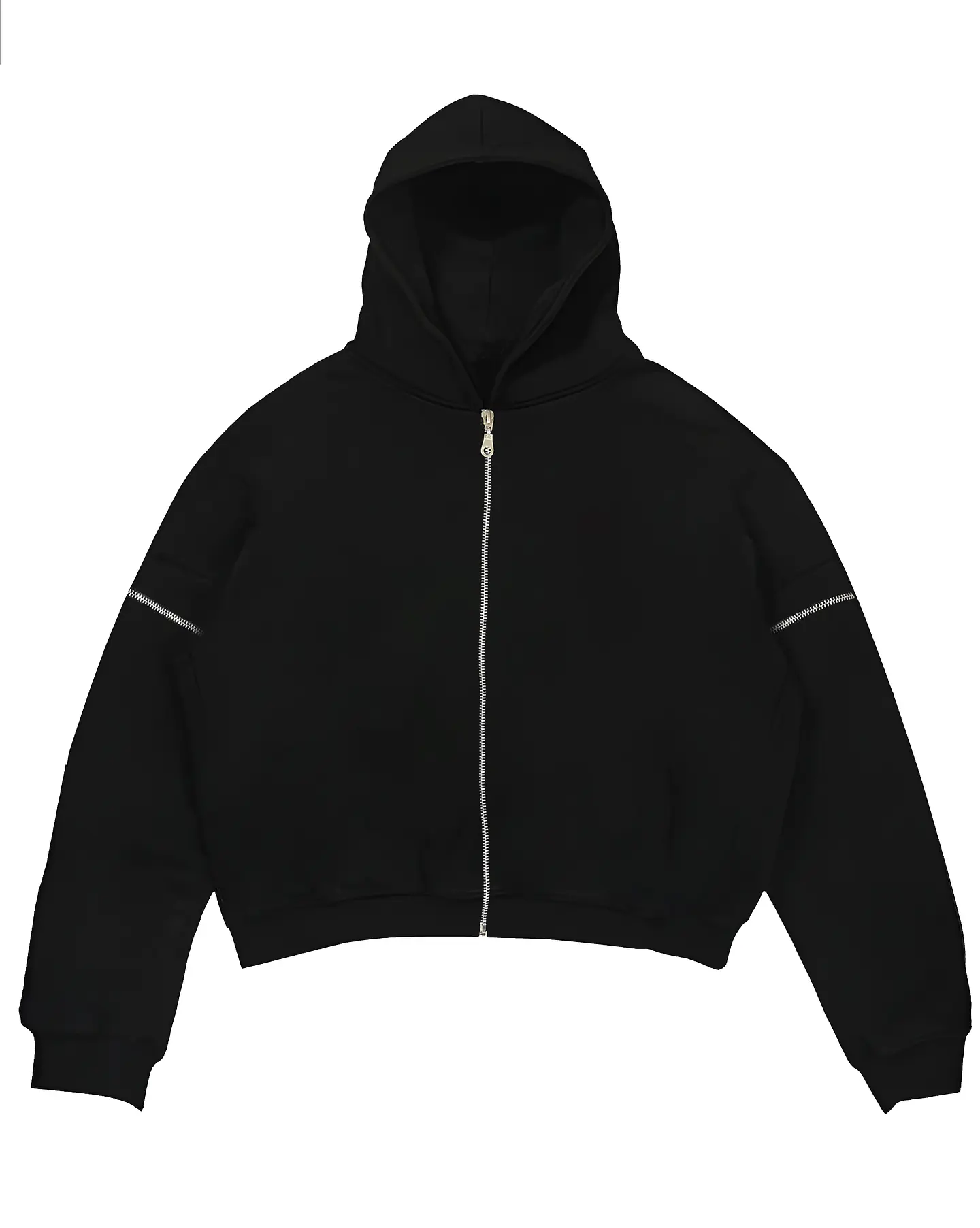 Multizipper hoodie  3