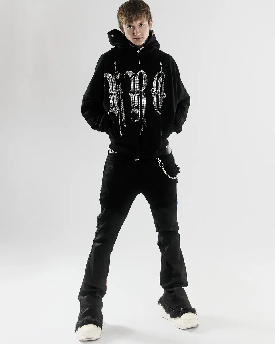 KURO Crystal hoodie 2