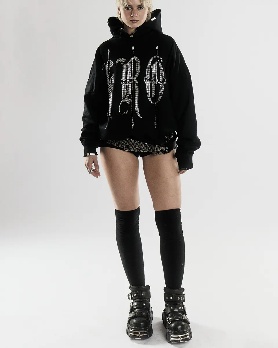 KURO Crystal hoodie 3