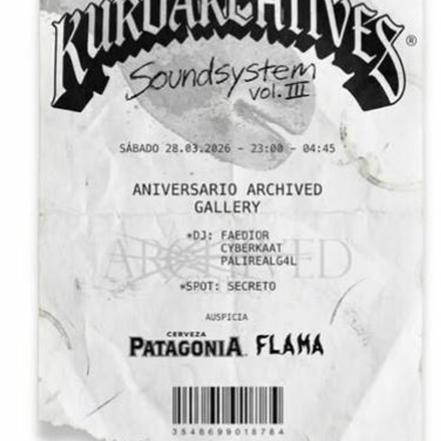 Entrada para 2 personas Aniversario Archived Gallery