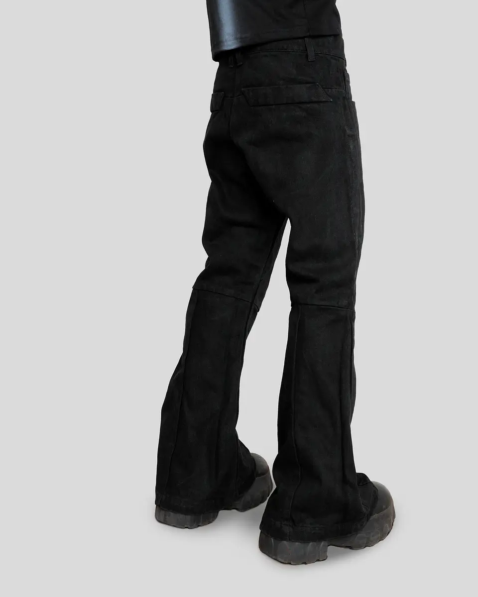 flared jeans kro Wax efect 2