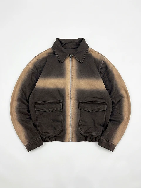 Cross jacket brown 