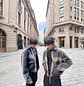 Cross jacket brown  - thumbnail 3