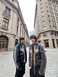 Cross jacket Dark blue  - Miniatura 3