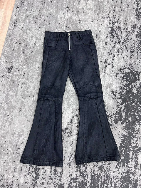 flared jeans kro Wax efect