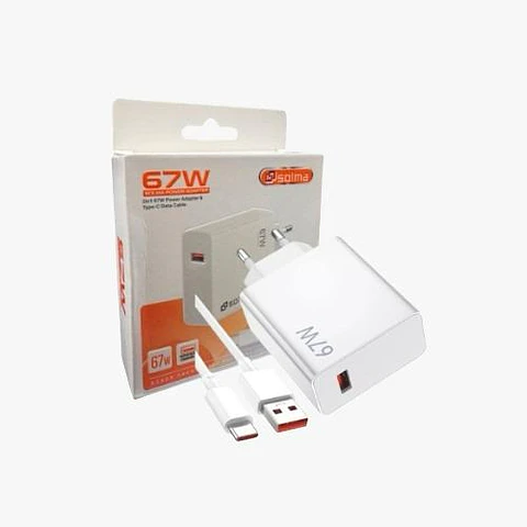 Cargador Rápido 67W Tipo C