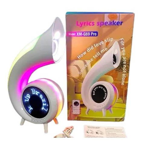 Parlante Bluetooth Lyrics Speaker XM-G69 Pro