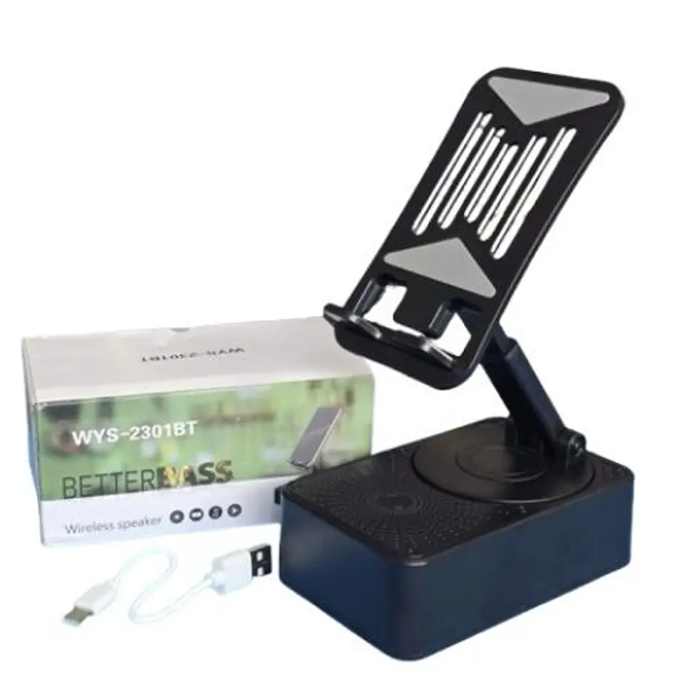 Parlante Bluetooth con Soporte para Celular - WYS 2301BT 1