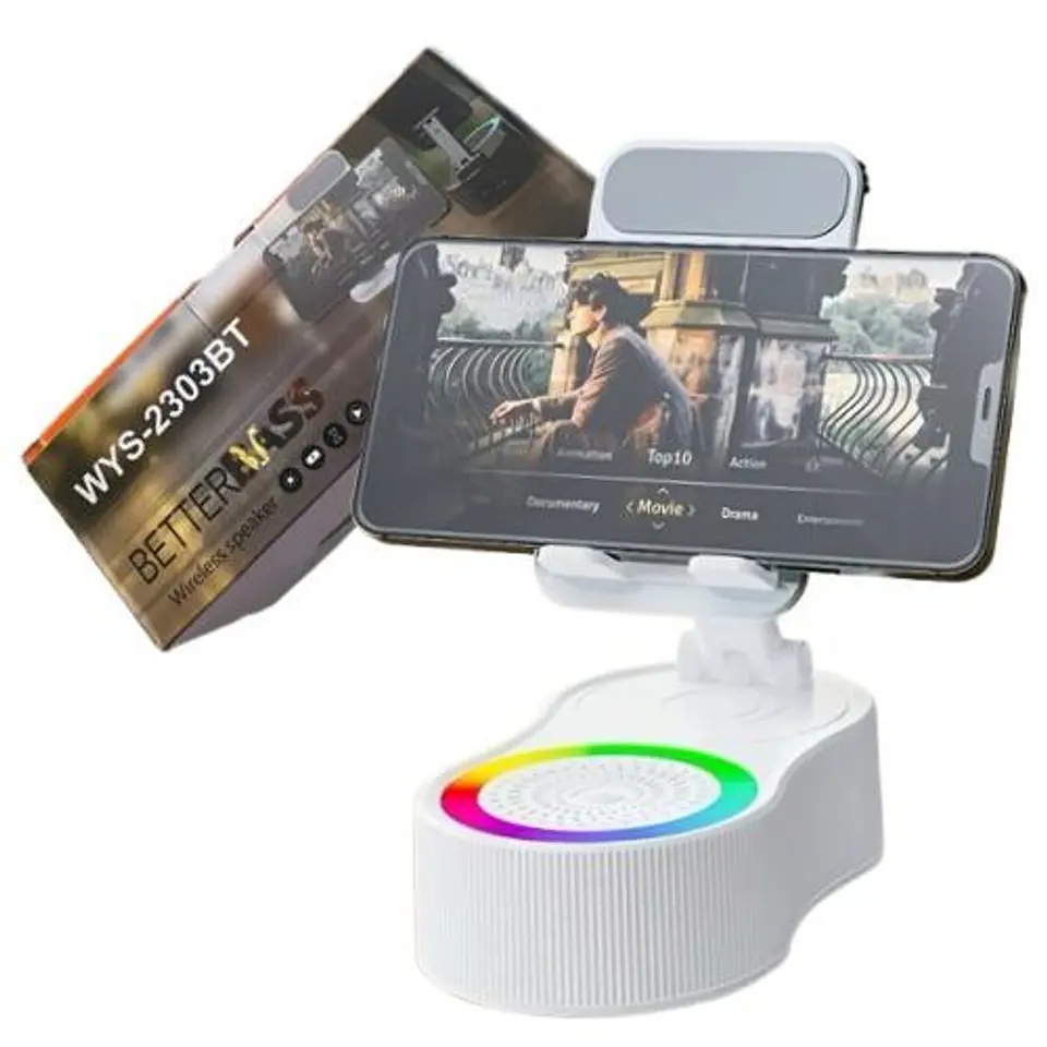 Parlante Bluetooth con Soporte Giratorio WYS-2303 1