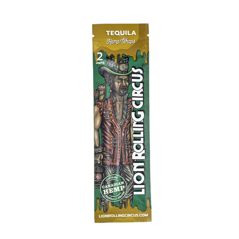 HempWrap Tequila Lion Rolling Circus