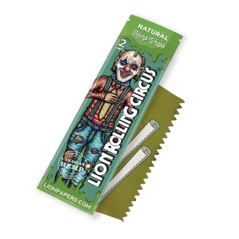 HempWrap Natural Lion Rolling Circus