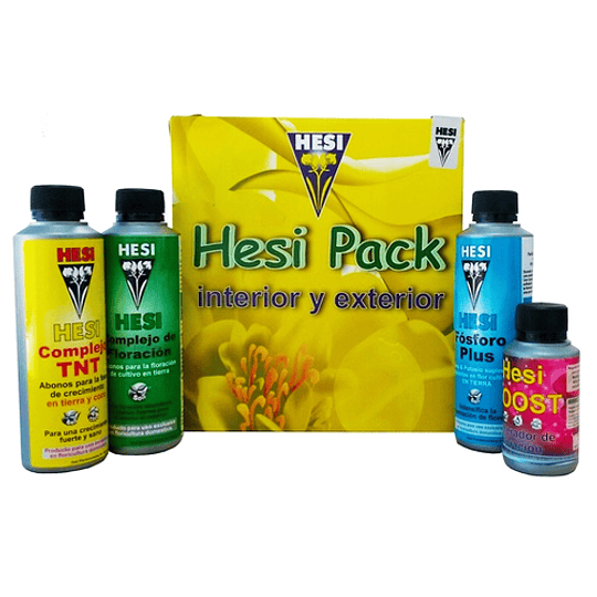 Hesi Pack fertilizantes para cultivo de cannabis