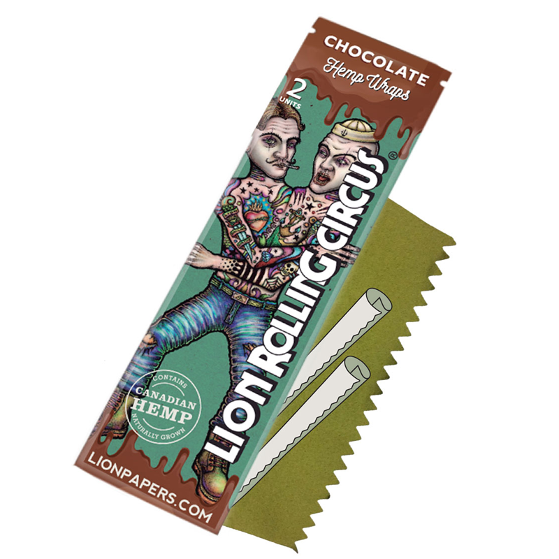 HempWrap Chocolate Lion Rolling Circus