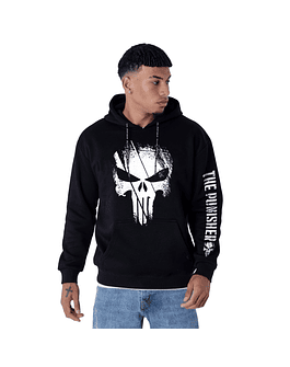 Poleron Canguro The punisher Black Edicion Limitada