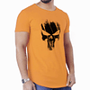 Polera Long Fit / the Punisher Manga Damasco