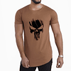 Polera Long Fit / the Punisher Manga Corta Habano