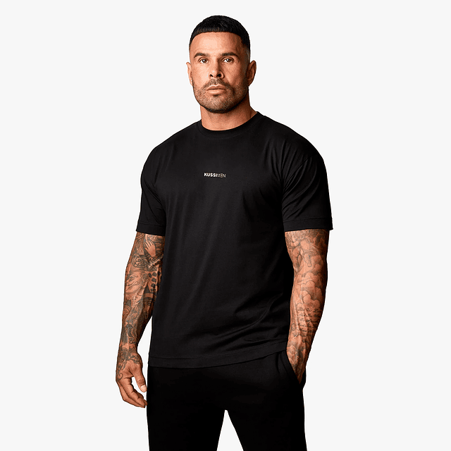 Polera Essential Gym Rat  Black/ Edicion Limitada