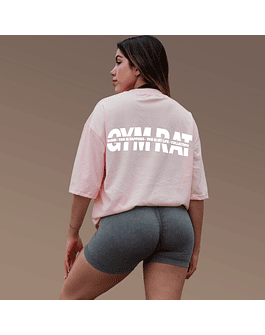 Polera Essential Gym Rat  Rosa / Edicion Limitada