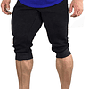 Short Pantalon 3/4 Gris Black- Edicion Limitada