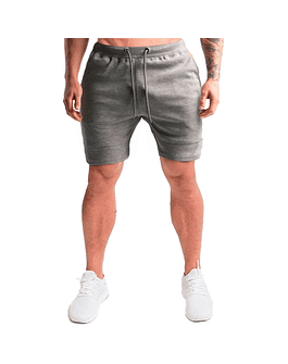 Short Slim Fit Gym Hombre Grey