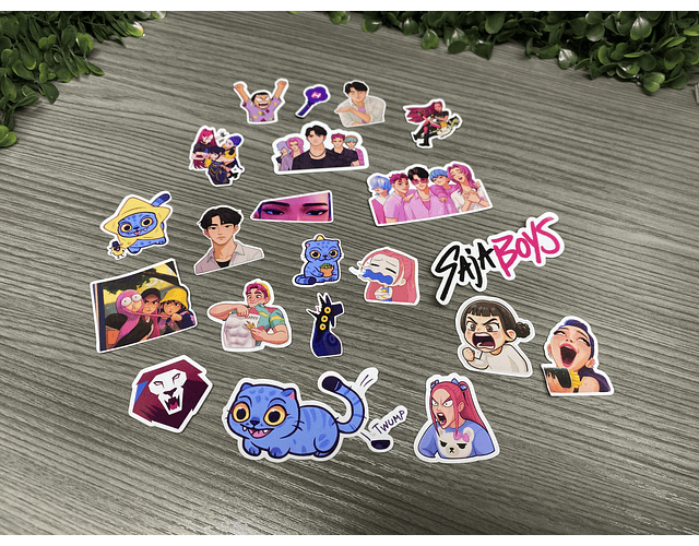 ✨Stickers Guerreras K-Pop✨