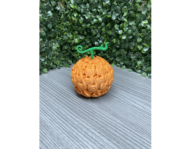 🔥 Fruta del Diablo – Mera Mera no Mi (Impresión 3D) 🔥