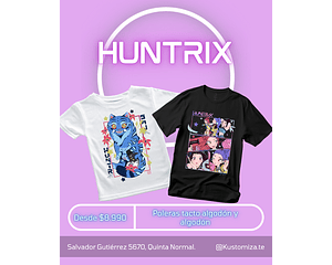 💫 Poleras Huntrix – Tacto algodón (poliéster)