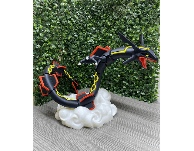 Figura 3D Pokémon -  Rayquaza