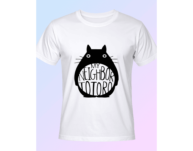 Polera Totoro - Tacto algodón