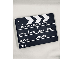 Álbum de Fotos “Claqueta” – Hojas negras 🎬📸