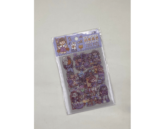 Pack Stickers Kawaii – Diseño cute 💖✨