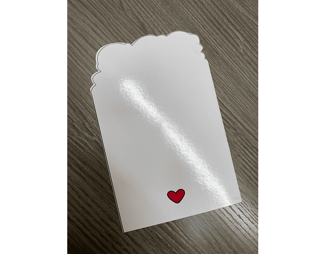 Tarjeta de San Valentín - Choo Choo