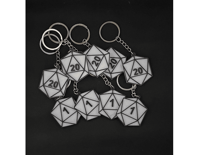 Llavero Dado Dungeon & Dragons