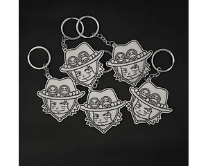 Llavero One Piece 3D