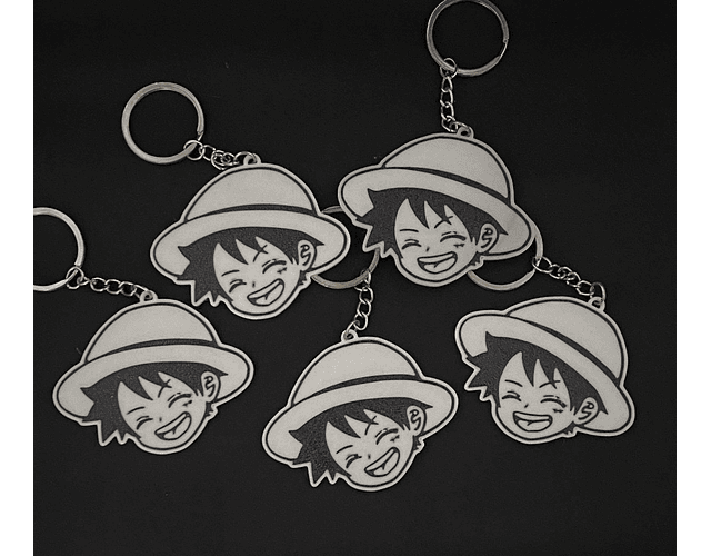 Llavero One Piece 3D
