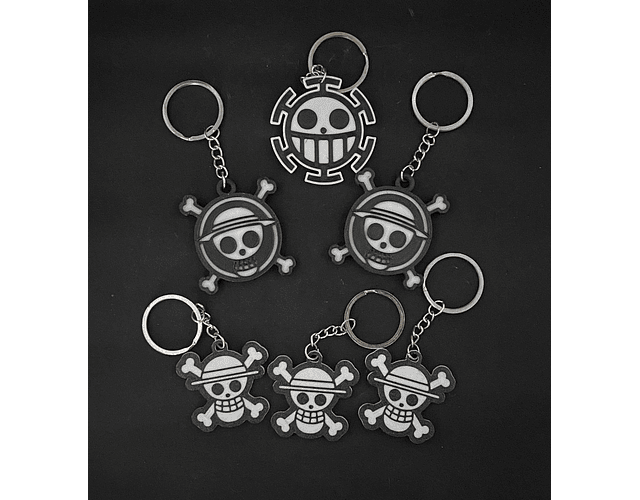 Llavero One Piece 3D