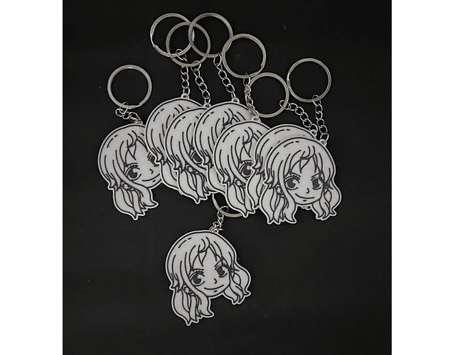 Llavero One Piece 3D
