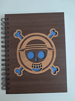 Cuaderno One Pice Calavera