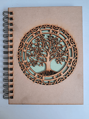 Cuaderno Arbol Circulo natural